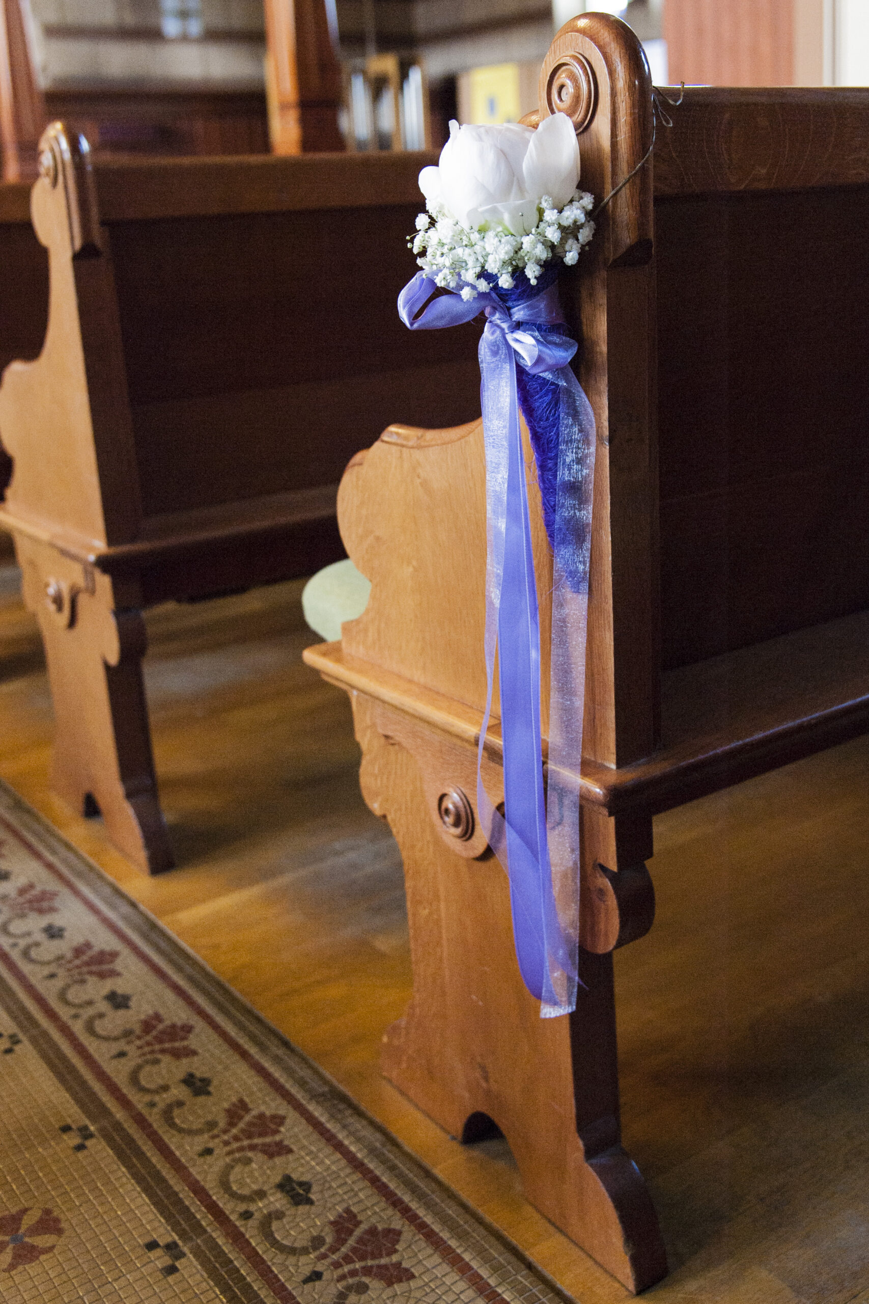 Hochzeitsfloristik – Kirchenschmuck