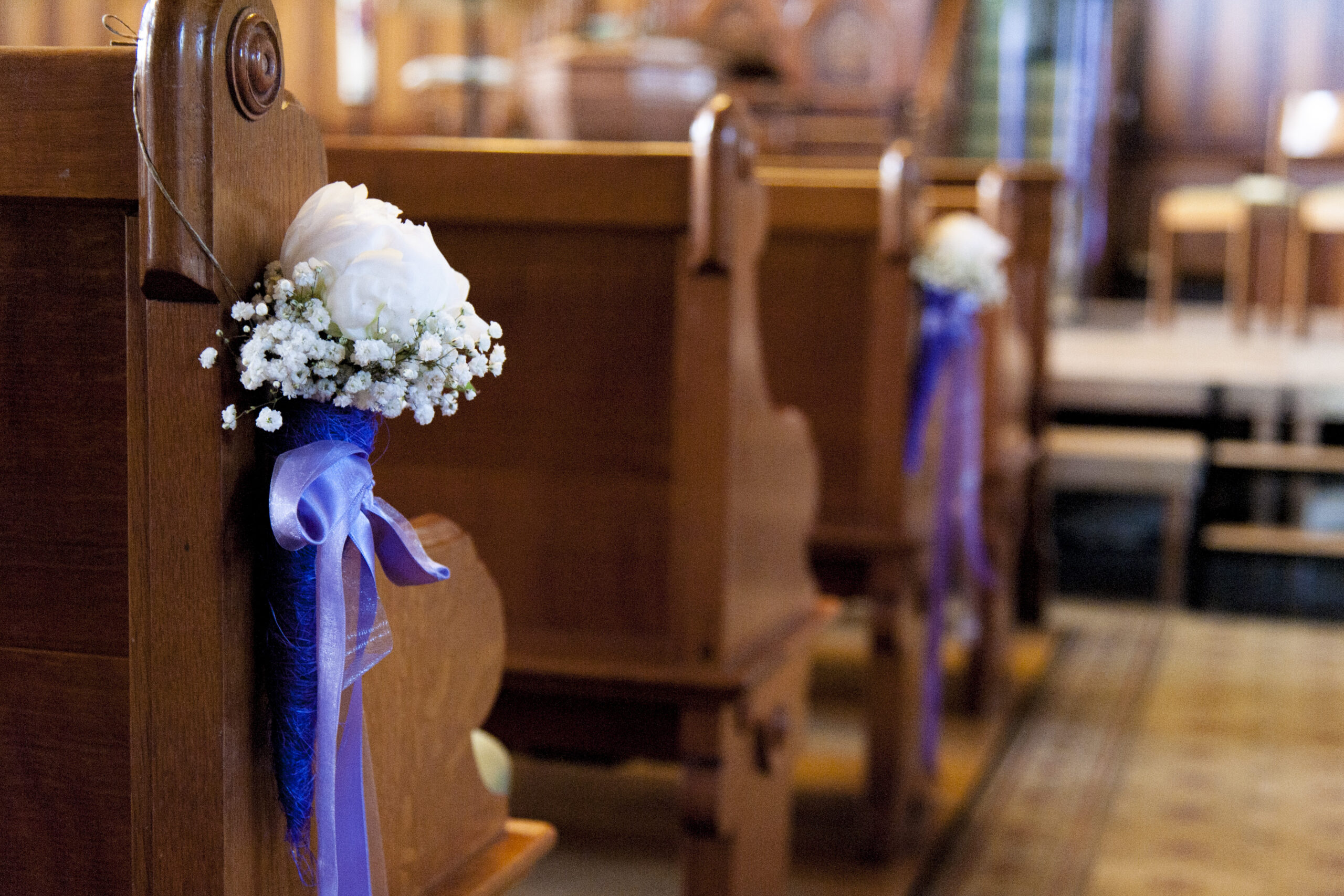 Hochzeitsfloristik – Kirchenschmuck